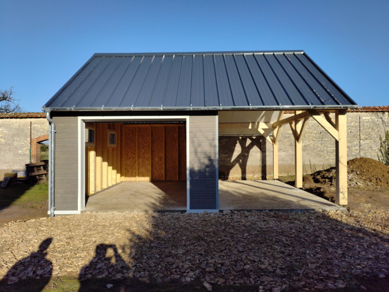 Appentis et abris bois