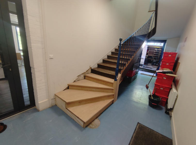 Escaliers en bois
