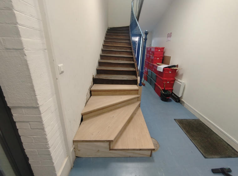 Escaliers en bois